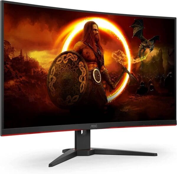 AOC G32G2 |Framesless | Gaming Monitor |FreeSync Premium | Low Blue Light | Flicker Free | VESA mountable – 32 Inch   (C32G2ZE)